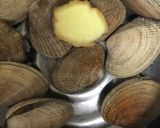 アサリの海老たたき詰めタジン蒸し作り方1写真