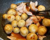 新じゃがと豚バラの甘辛煮作り方6写真