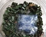 簡単!100均洗濯ネットでドクダミ茶作り方12写真