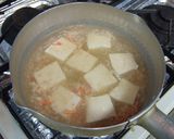 豆腐の中華風カニあんかけ作り方4写真