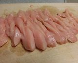 ぷりっとやわらか♪　鶏むね肉のカレー焼き作り方2写真