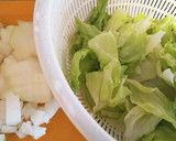 ◆簡単♡レタスとウインナーのカレー炒飯◆作り方1写真