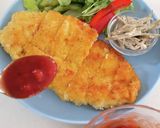 ヘルシー簡単!ミラノ風チキンカツレツ作り方8写真
