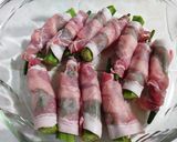 レンジで簡単!サラダ風オクラの豚巻き作り方4写真