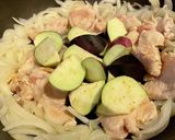 鶏胸肉となすの炒め煮作り方4写真
