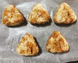 きしめんチップスの焼きおにぎり作り方3写真