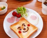 ほんのりピンクのハムハート♡作り方6写真