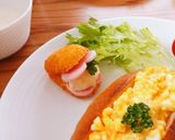 ほんのりピンクのハムハート♡作り方7写真