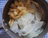 大葉香る味噌汁！大根と玉ねぎの味噌汁♪作り方4写真
