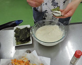 ふんわりやわらか大和芋の磯辺揚げ作り方5写真