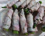 レンジで簡単!サラダ風オクラの豚巻き作り方6写真