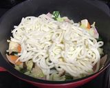 ランチ♡冷蔵庫の残り野菜DE焼うどん作り方2写真