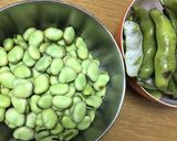 そら豆のコチュジャン炒め作り方1写真