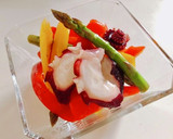 【簡単】タコと夏野菜の彩りマリネ作り方6写真