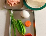 鶏ひき肉入り炒り豆腐作り方1写真