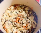 鶏ひき肉入り炒り豆腐作り方7写真