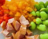 子供喜ぶ☆　レンジで野菜たっぷり蒸しパン作り方2写真