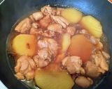 鶏じゃが　鶏のてりやき肉じゃが作り方5写真