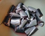 イワシの梅味噌煮作り方1写真