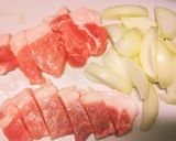 【スペイン料理】豚肉のトマト煮込み作り方1写真