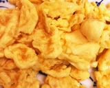 グリンピースとかき玉のそぼろ丼作り方2写真