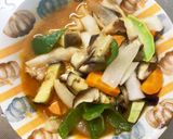 チリソース味豚こま大根夏野菜青椒肉絲風作り方13写真