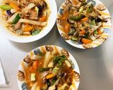 チリソース味豚こま大根夏野菜青椒肉絲風作り方15写真