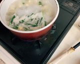 疲労回復・ふんわり卵でニラ玉煮麺作り方2写真