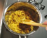 アボカドの葉の香辛料 カレー作り方3写真