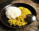アボカドの葉の香辛料 カレー作り方7写真