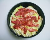 白菜と豚肉の蒸し煮*梅風味作り方4写真