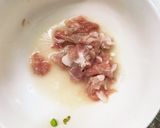 豆腐バーグ入ピリ辛冷麺スープ味ドーム蒸し作り方17写真