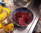 簡単！ごま油香る♪漬けまぐろ丼作り方2写真