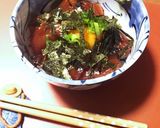 簡単！ごま油香る♪漬けまぐろ丼作り方3写真