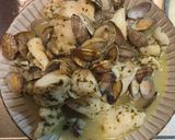野菜と白身魚のボンゴレロッソ風スープ作り方7写真