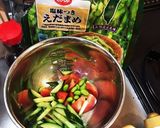 冷凍えだまめinごまドレサラダ作り方1写真