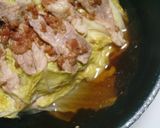 白菜と豚肉の蒸し煮*梅風味作り方6写真