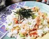 塩鮭や塩鯖の混ぜ寿司作り方27写真