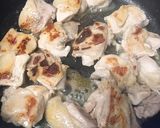 鶏モモとしいたけとブロッコリー炒め作り方4写真
