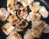 鶏モモとしいたけとブロッコリー炒め作り方5写真