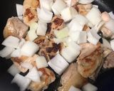 鶏モモとしいたけとブロッコリー炒め作り方6写真
