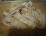烏賊のワサビ漬け作り方1写真
