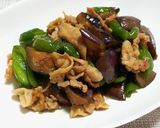 なすとピーマンと豚バラ肉の照り炒め作り方11写真