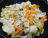 簡単！サバ焼きそば作り方2写真