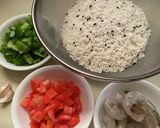パエリア風ごはん作り方1写真