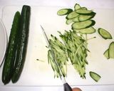 きゅうり茗荷ポン酢あえ♪簡単夏の食養生作り方2写真