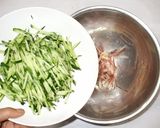 きゅうり茗荷ポン酢あえ♪簡単夏の食養生作り方4写真