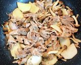 10分以下☆豚肉と長芋のにんにく醤油炒め作り方3写真