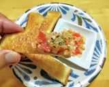 トマトのディップをトーストで作り方6写真