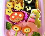 美女と野獣ベルのドレス弁当【キャラ弁】作り方9写真